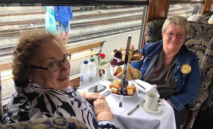 Afternoon Tea on the Welsh Highland Railway
